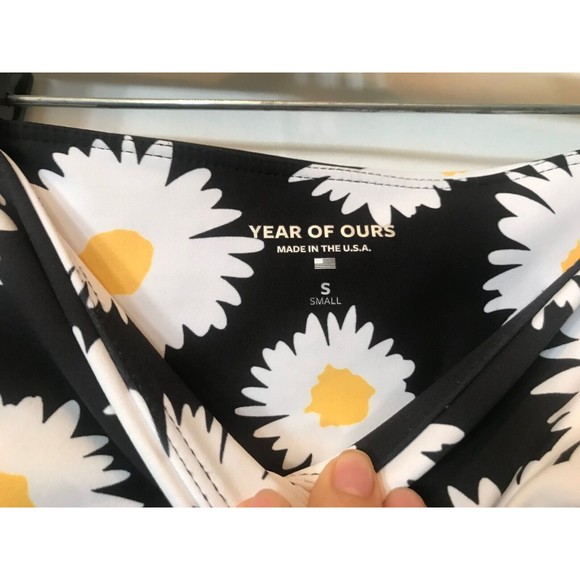 Year of Ours Daisy Veronica Crossover Waist Leggings Blogger Fav size S - Picture 7 of 11